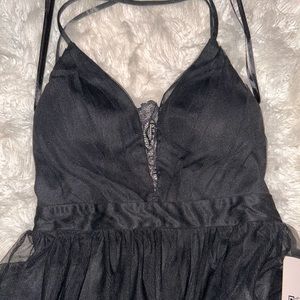 Black long dress size 9